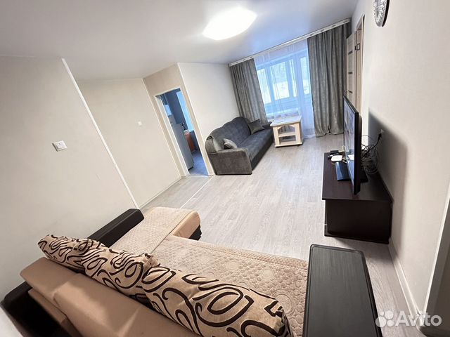 

2-к. квартира, 45 м², 3 кровати