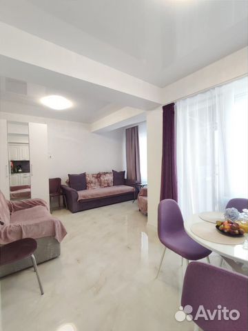 

1-к. квартира, 38 м², 3 кровати
