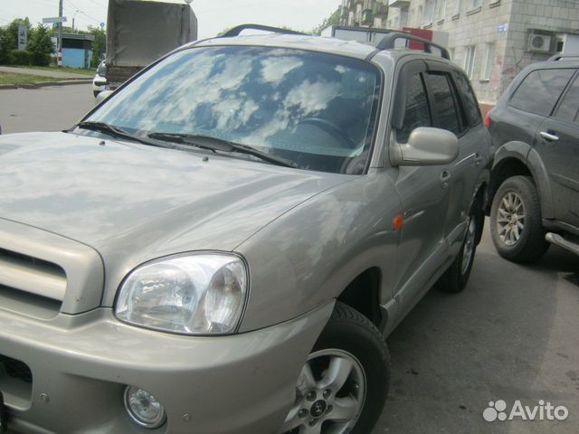 Дефлекторы окон и капота Hyundai Santa Fe Classic Дефлекторы окон и капота Hyundai Santa Fe Classic