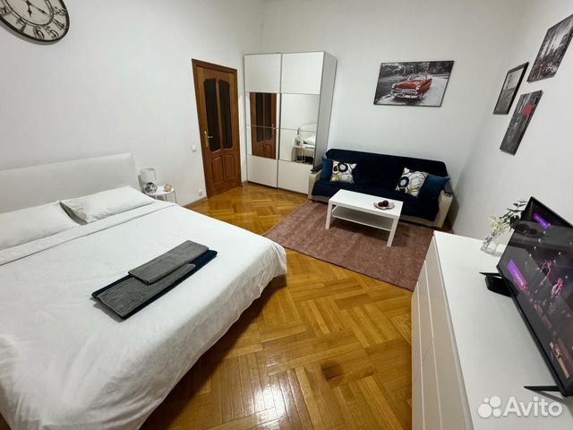 

1-к. квартира, 40 м², 2 кровати