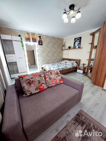 

1-к. квартира, 34 м², 2 кровати