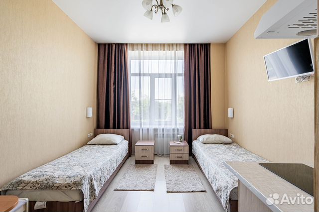 

Квартира-студия, 20 м², 2 кровати