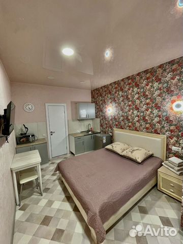 

Квартира-студия, 24 м², 1 кровать
