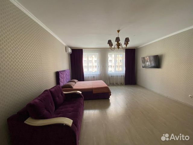 

Квартира-студия, 39 м², 1 кровать