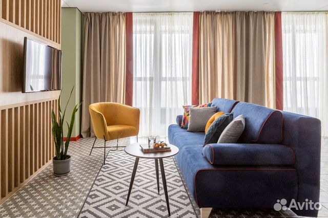 

Квартира-студия, 60 м², 3 кровати