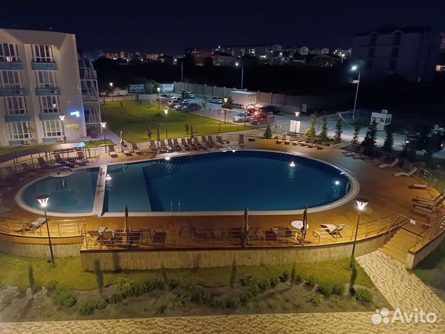 

Квартира-студия, 27 м², 2 кровати