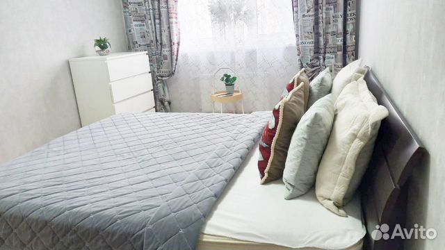 

1-к. квартира, 45 м², 2 кровати