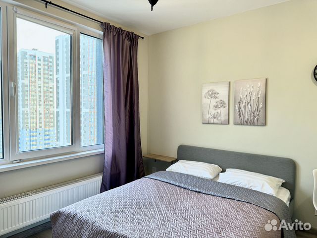 

Квартира-студия, 27 м², 1 кровать