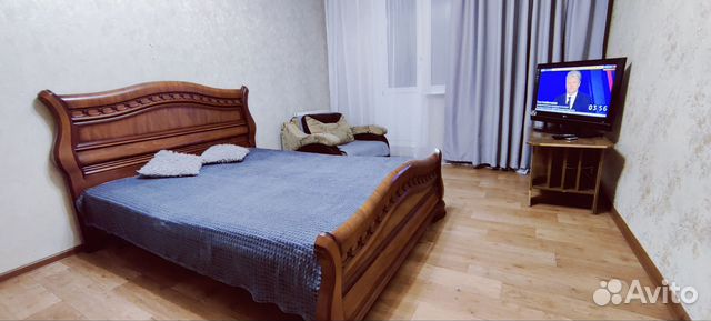 

1-к. квартира, 45 м², 2 кровати