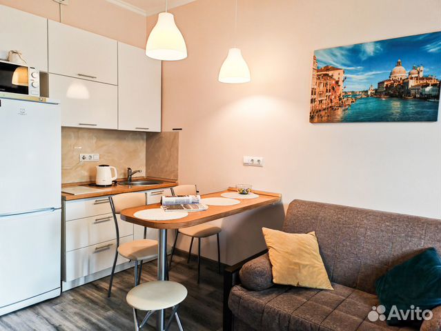 

Квартира-студия, 25 м², 2 кровати