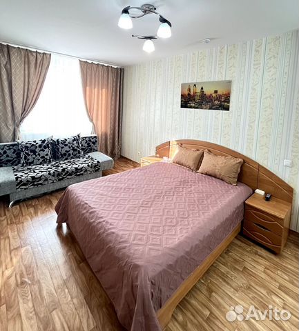 

1-к. квартира, 43 м², 2 кровати