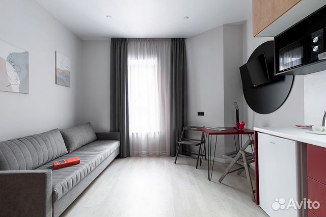 

Квартира-студия, 15 м², 1 кровать