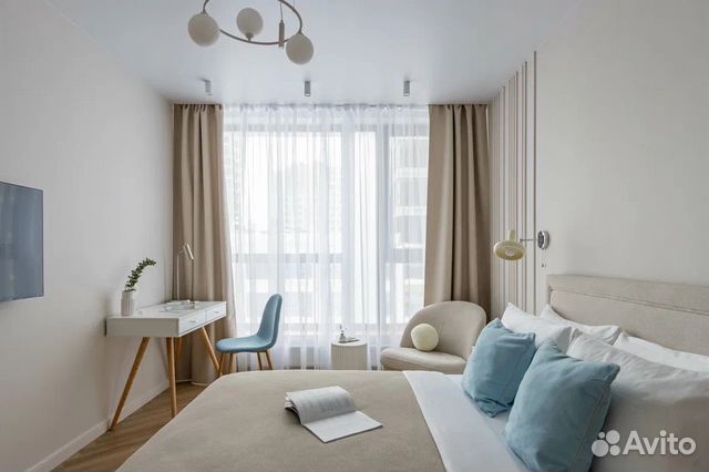 

1-к. квартира, 35 м², 2 кровати