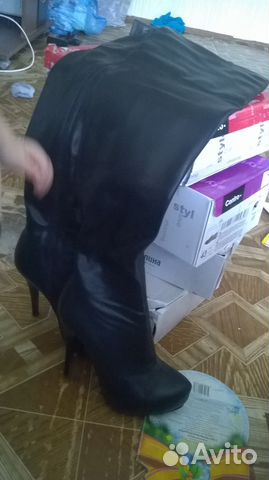 Сапоги-ботфорты женские Сапоги-ботфорты женские