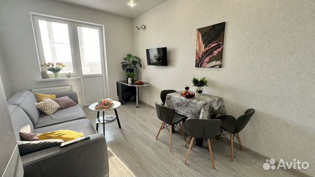 

1-к. квартира, 46 м², 2 кровати