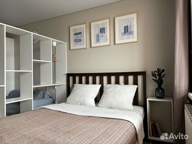 

Квартира-студия, 25 м², 2 кровати