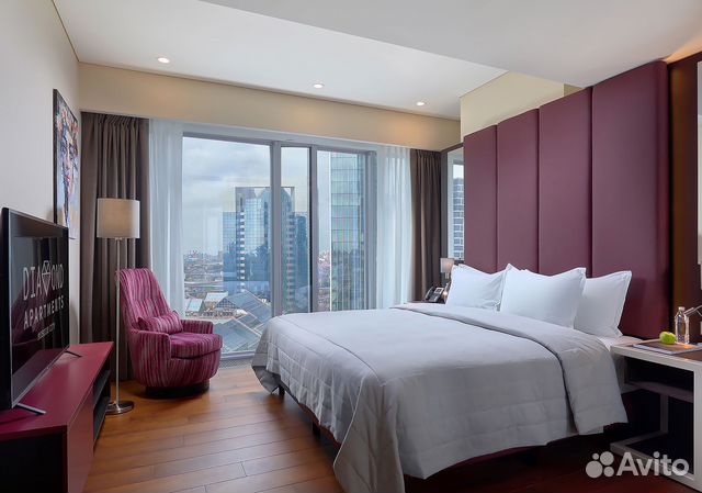 

2-к. квартира в апарт-отеле, 110,2 м², 17/85 эт.