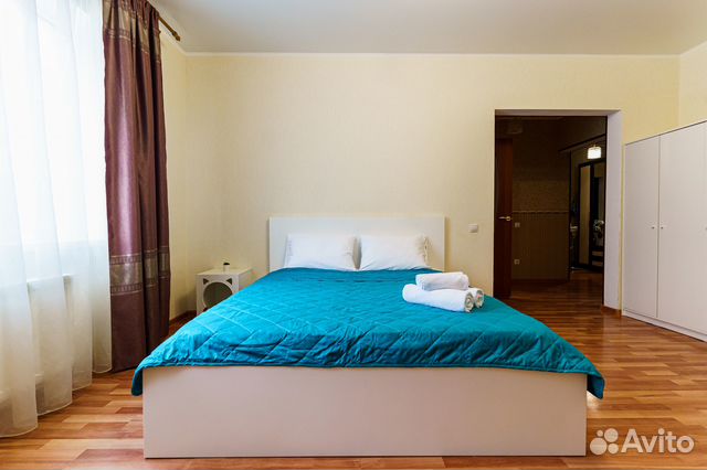 

1-к. квартира, 50 м², 2 кровати