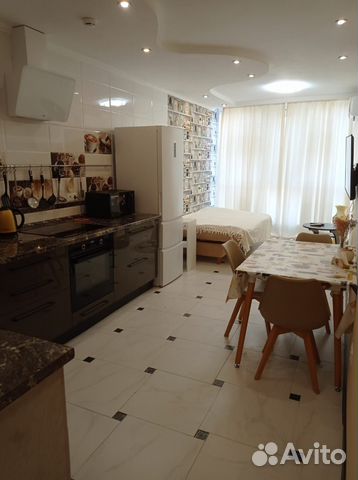 

1-к. квартира, 54 м², 3 кровати