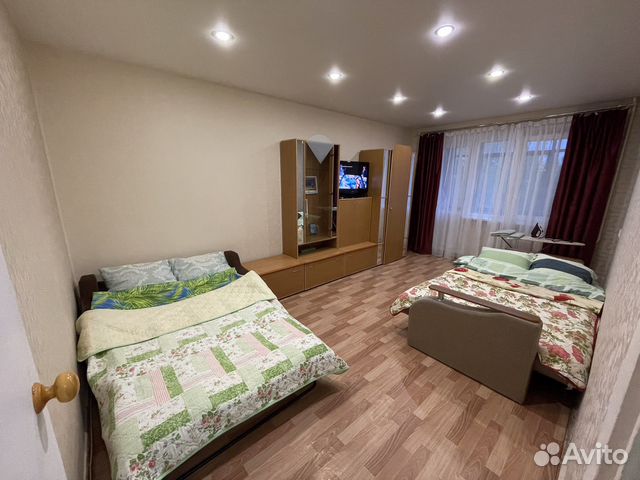 

1-к. квартира, 33,4 м², 2 кровати