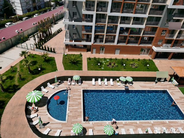 

Квартира-студия, 30 м², 2 кровати