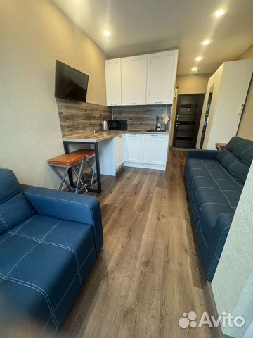 

Квартира-студия, 18 м², 2 кровати