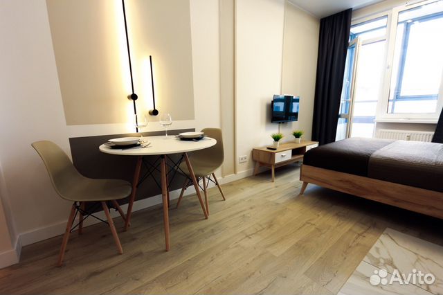

Квартира-студия, 25 м², 1 кровать