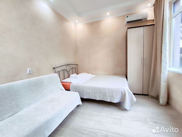 

Квартира-студия, 23 м², 2 кровати
