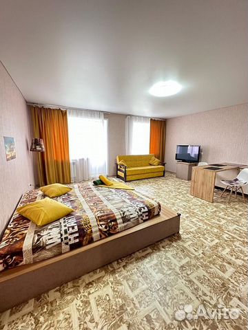 

Квартира-студия, 35 м², 2 кровати