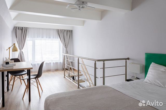 

Квартира-студия, 40 м², 2 кровати