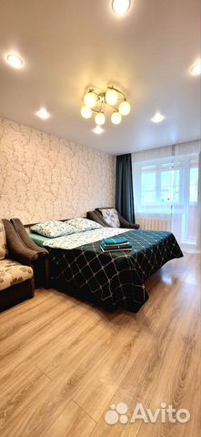 

1-к. квартира, 52 м², 3 кровати