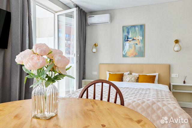 

Квартира-студия, 42 м², 3 кровати