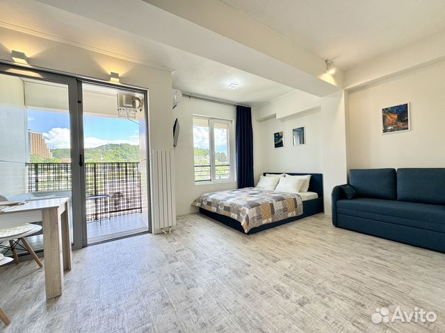 

Квартира-студия, 29 м², 2 кровати