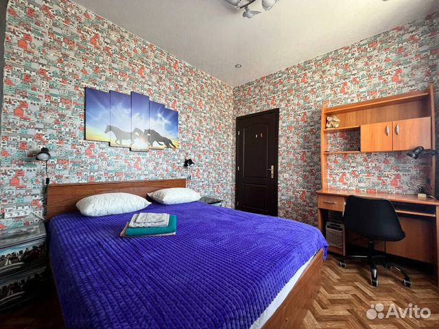 

3-к. квартира, 84 м², 4 кровати