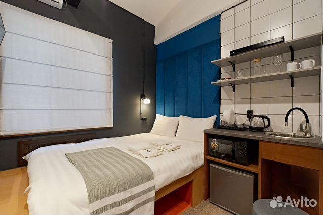 

Квартира-студия, 12 м², 1 кровать