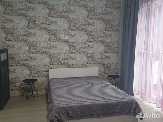 

Квартира-студия, 34 м², 2 кровати