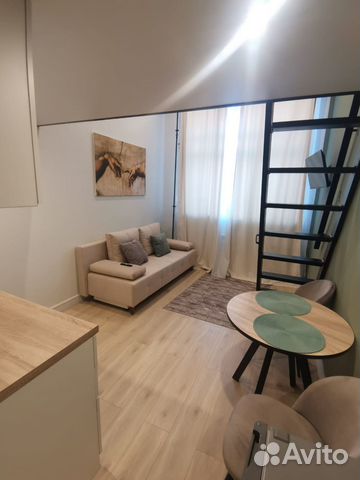 

Квартира-студия, 25 м², 2 кровати