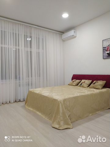 

Квартира-студия, 27,5 м², 1 кровать