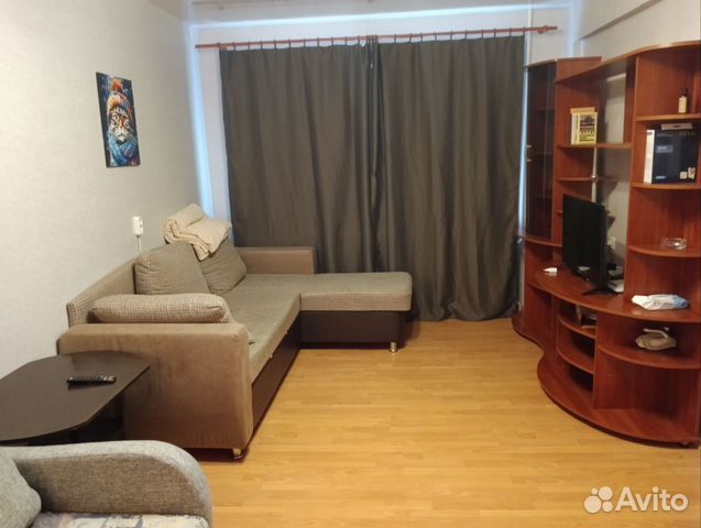 

1-к. квартира, 30 м², 2 кровати