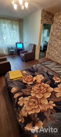

1-к. квартира, 44 м², 1 кровать