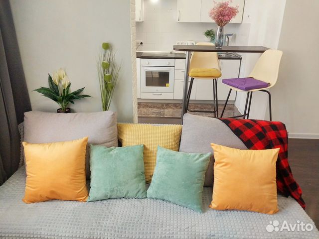 

Квартира-студия, 32 м², 2 кровати