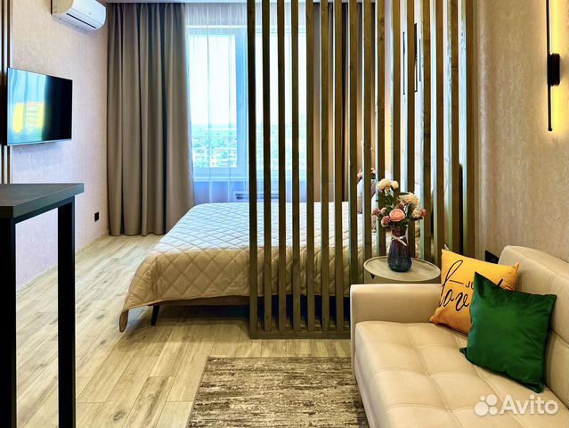 

Квартира-студия, 27 м², 2 кровати