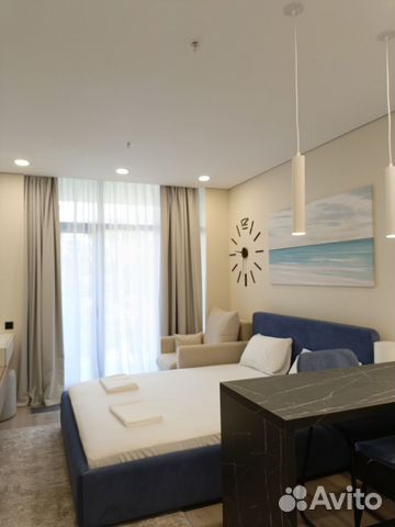 

Квартира-студия, 32 м², 1 кровать
