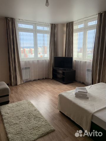 

1-к. квартира, 54 м², 2 кровати
