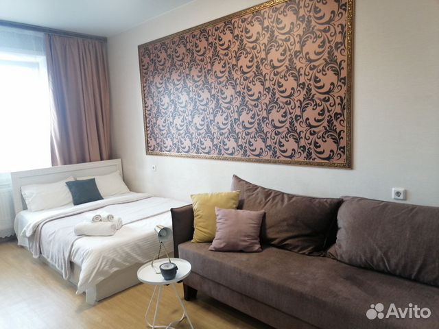 

1-к. квартира, 40 м², 2 кровати