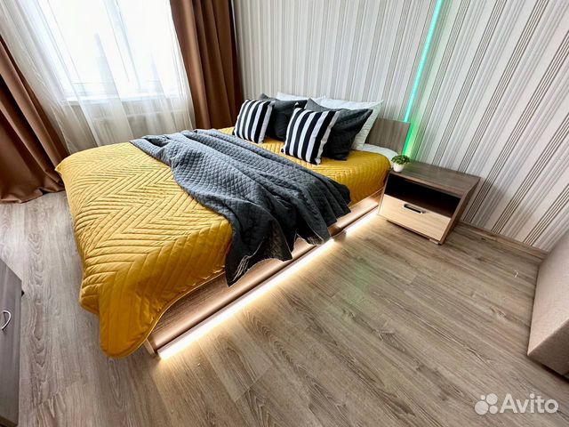 

1-к. квартира, 44,9 м², 2 кровати