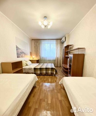 

1-к. квартира, 55 м², 4 кровати