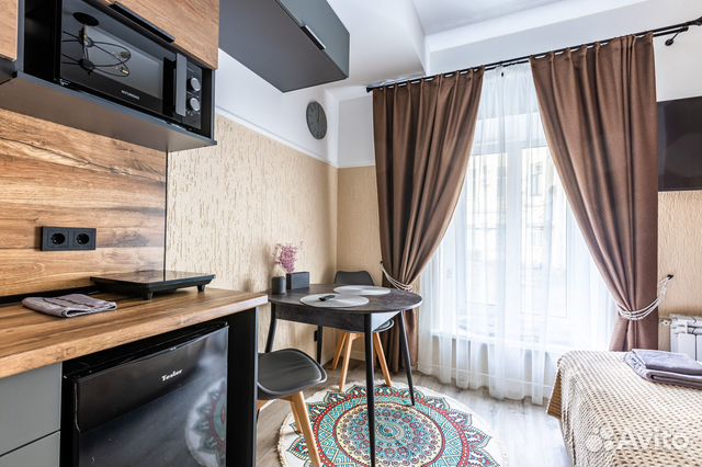 

Квартира-студия, 17 м², 1 кровать
