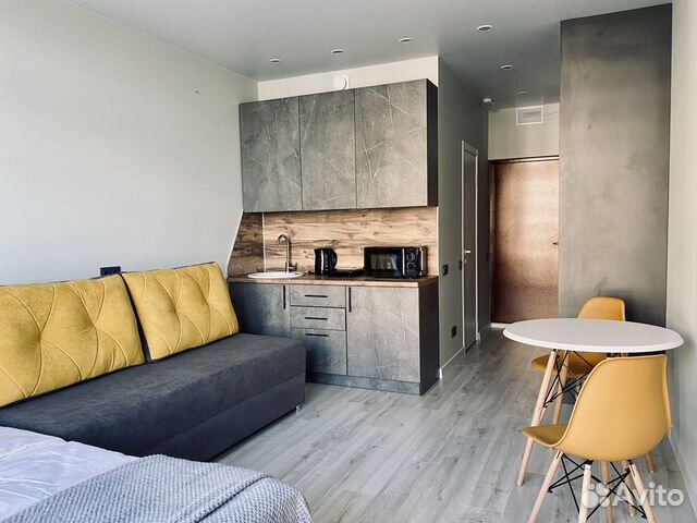 

Квартира-студия, 24,7 м², 2 кровати