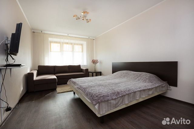 

1-к. квартира, 45 м², 2 кровати